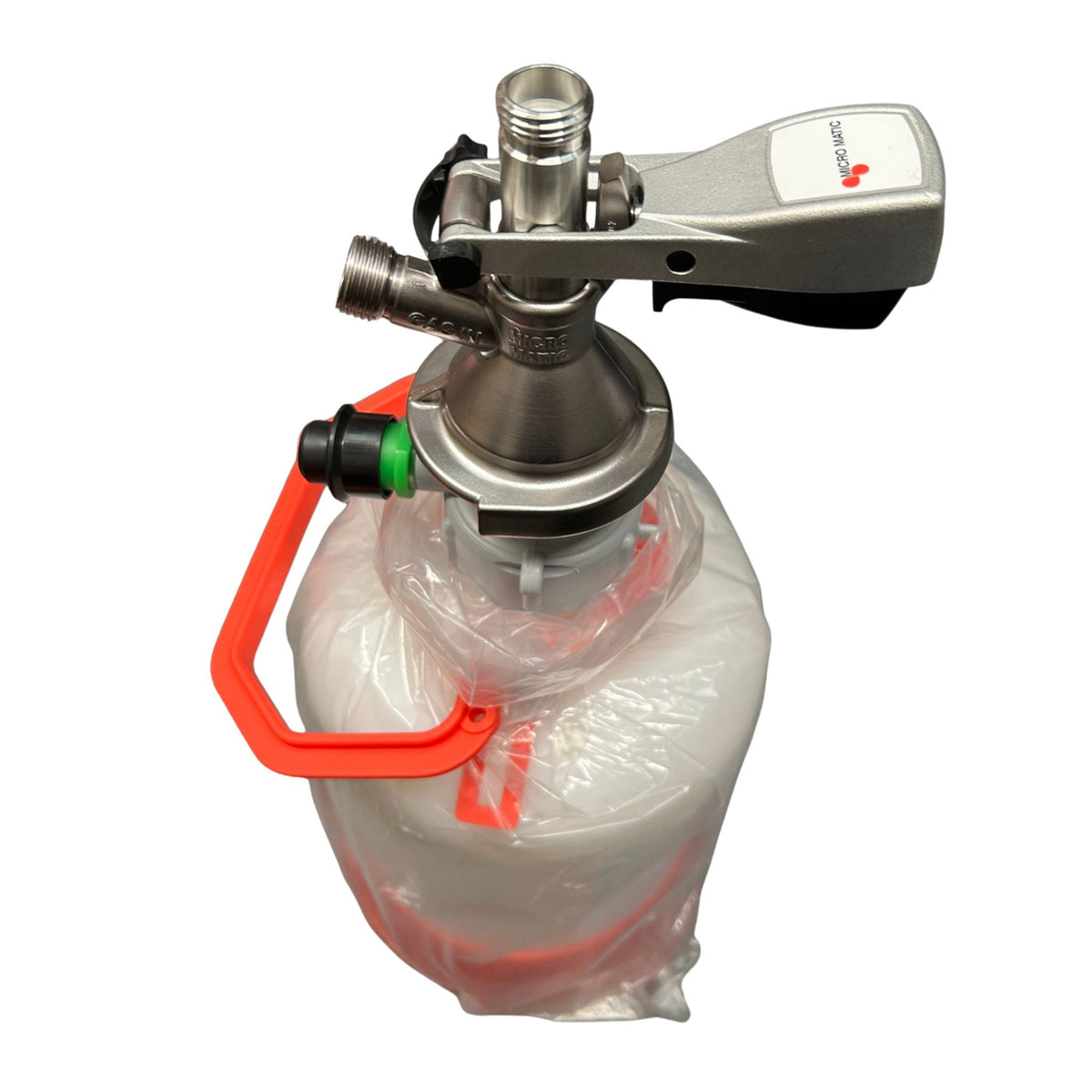 a type cleaning bottle with coupler example