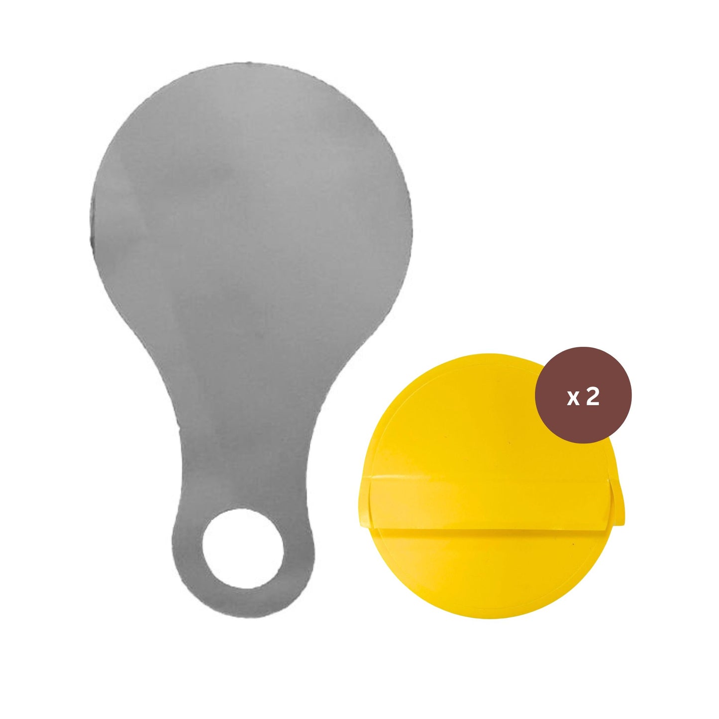 Flat Badge Holder Round for Beer Fonts