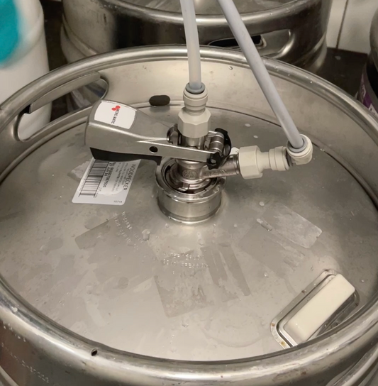 Comparison of common keg coupler types including A Type, D Type, S Type, G Type, M Type, U Type and KeyKeg couplers used in beer dispense systems.