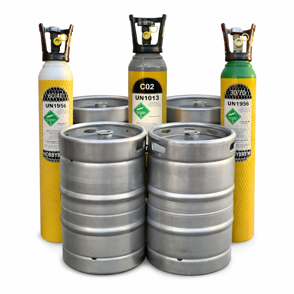 Beer Kegs and Gas Bottles