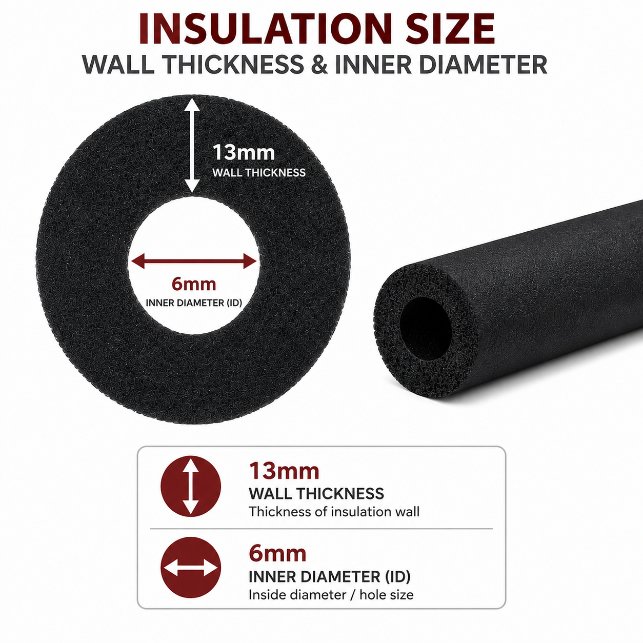 3/16" Tubing Insulation