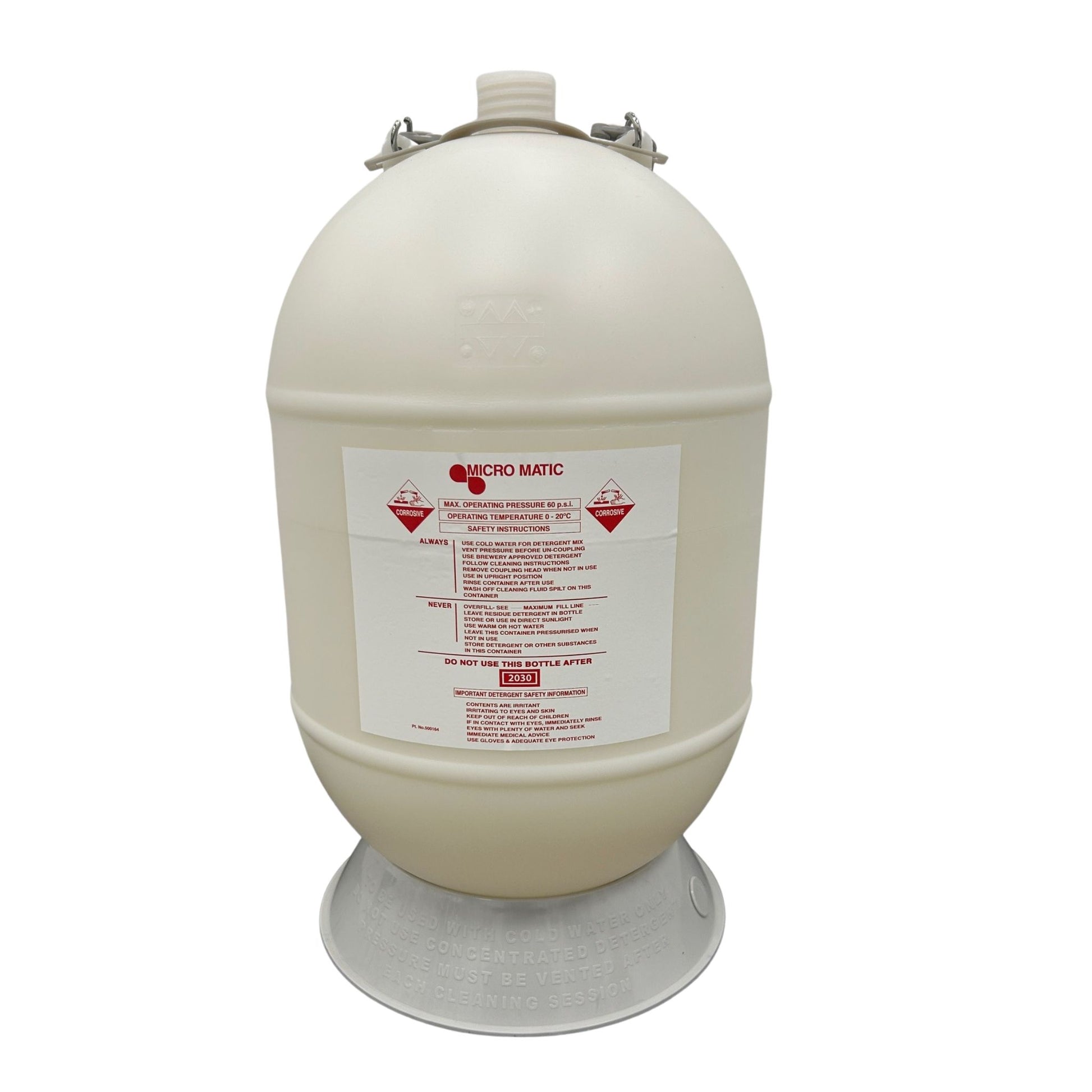 30 Litre Beer Line Cleaning Bottle