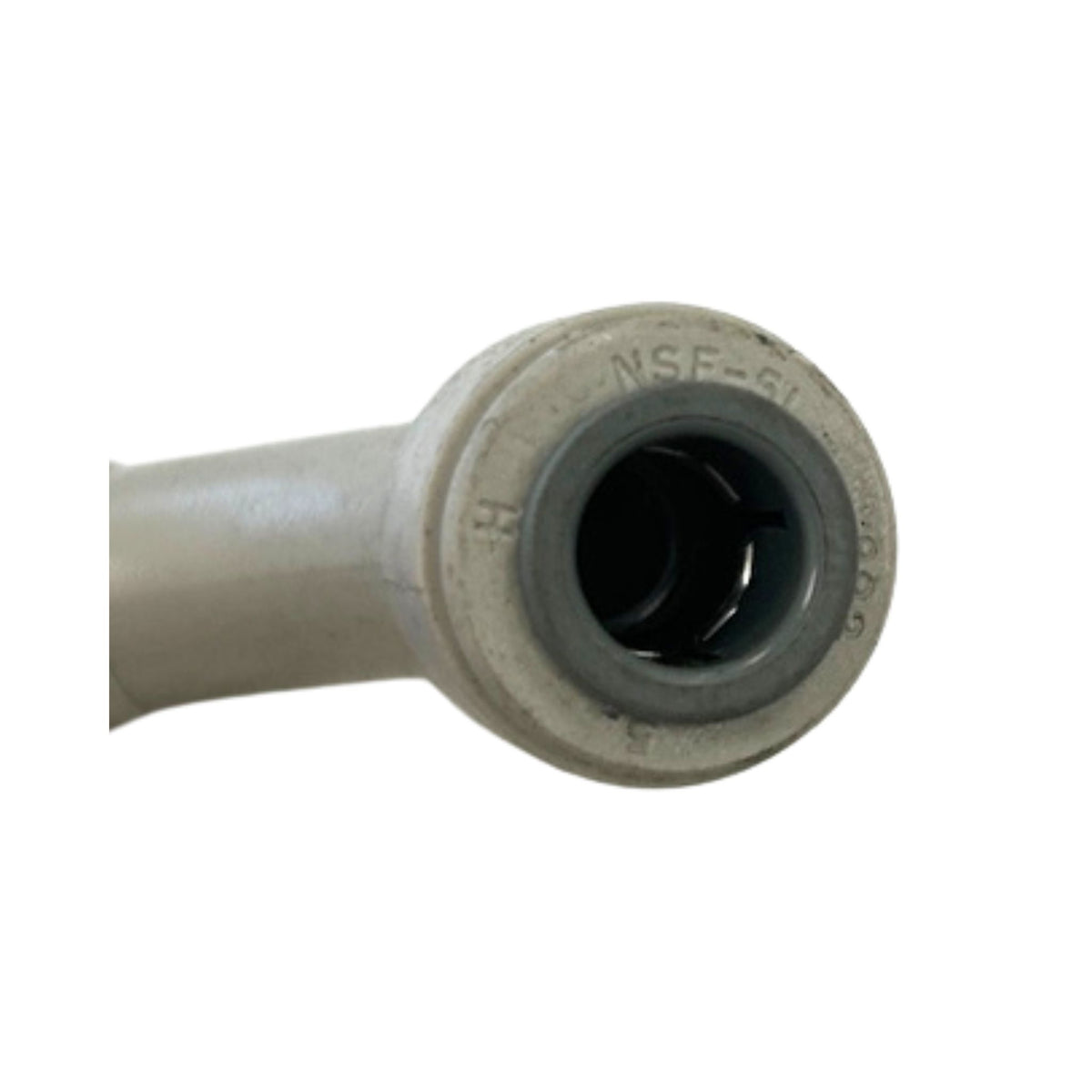 John Guest flow bend elbow showing Superseal and Speedfit connections