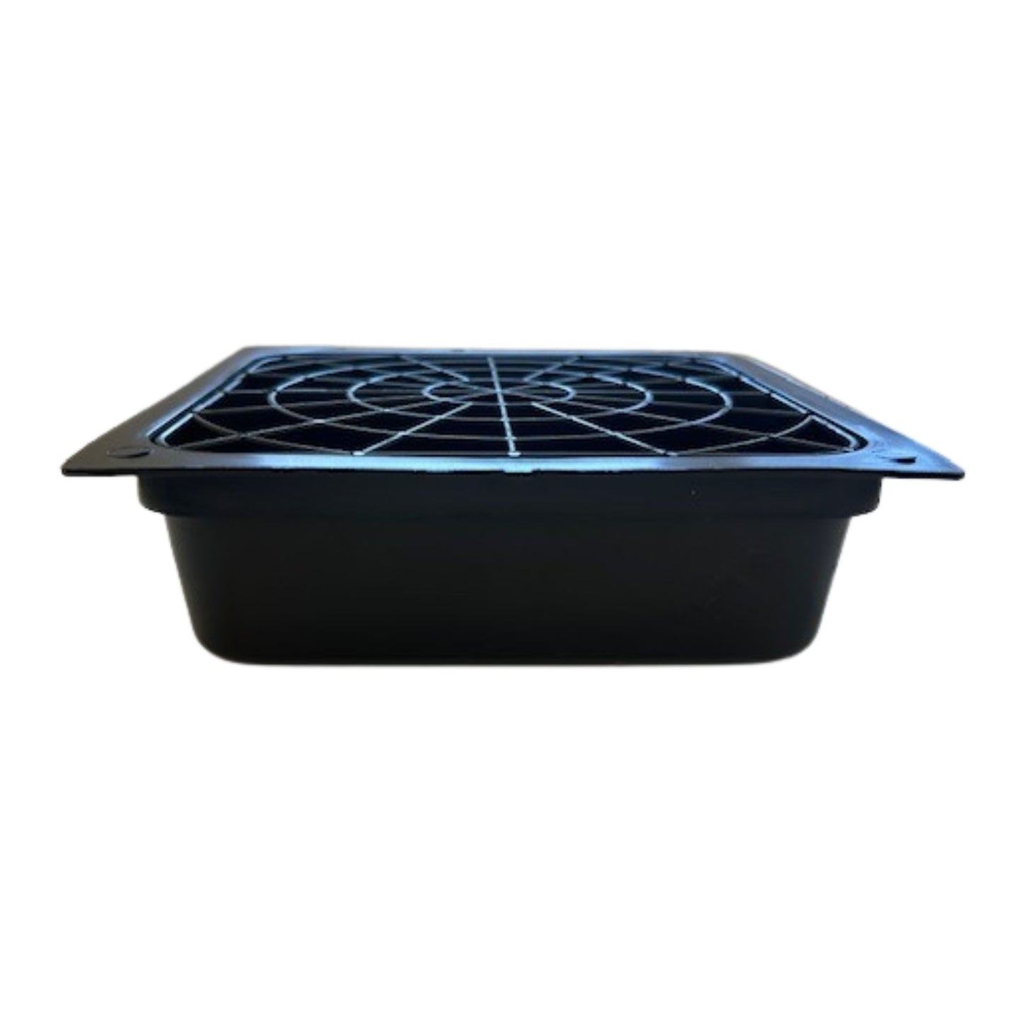 black plastic square drip tray for beer fonts