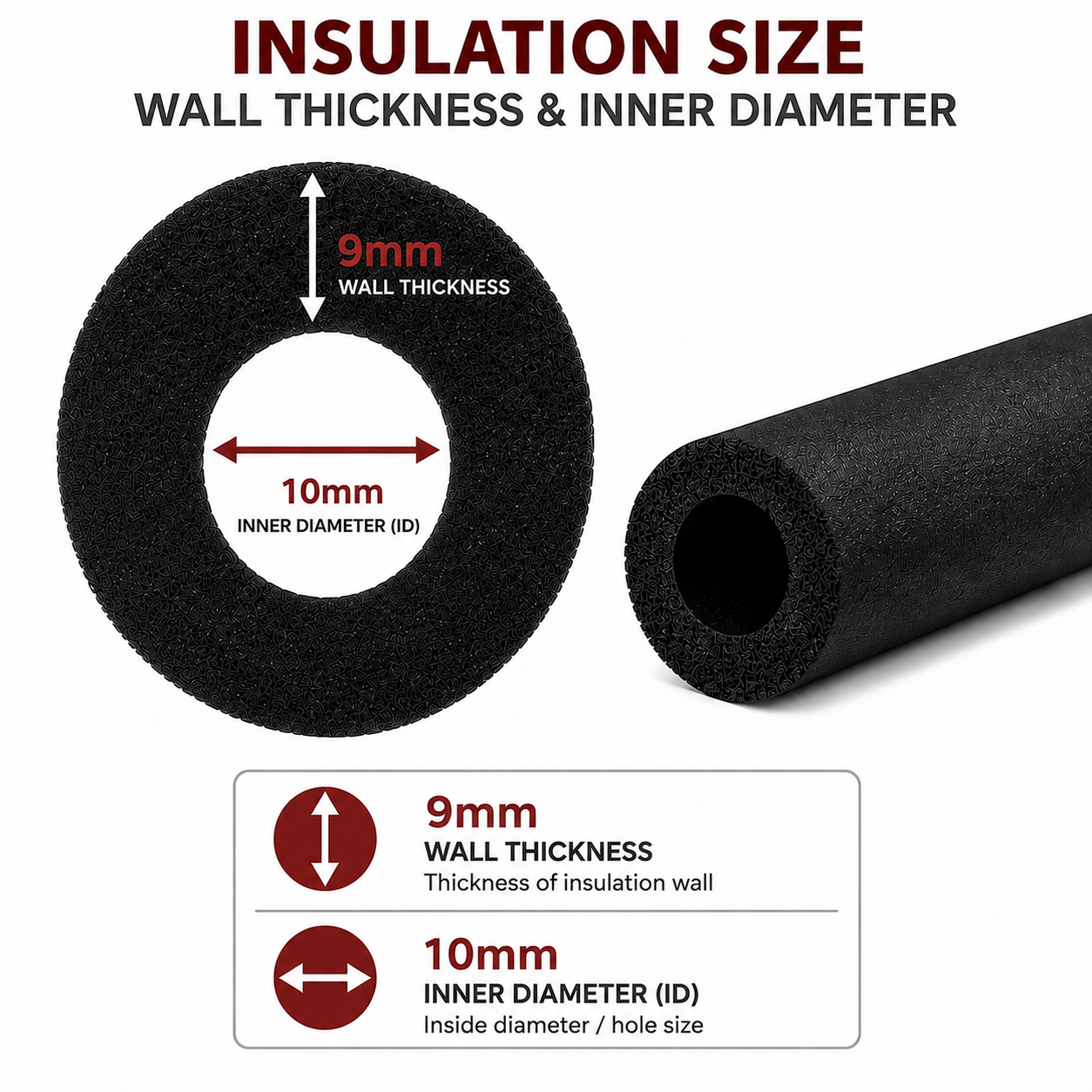 3/8" Beer Line Insulation 