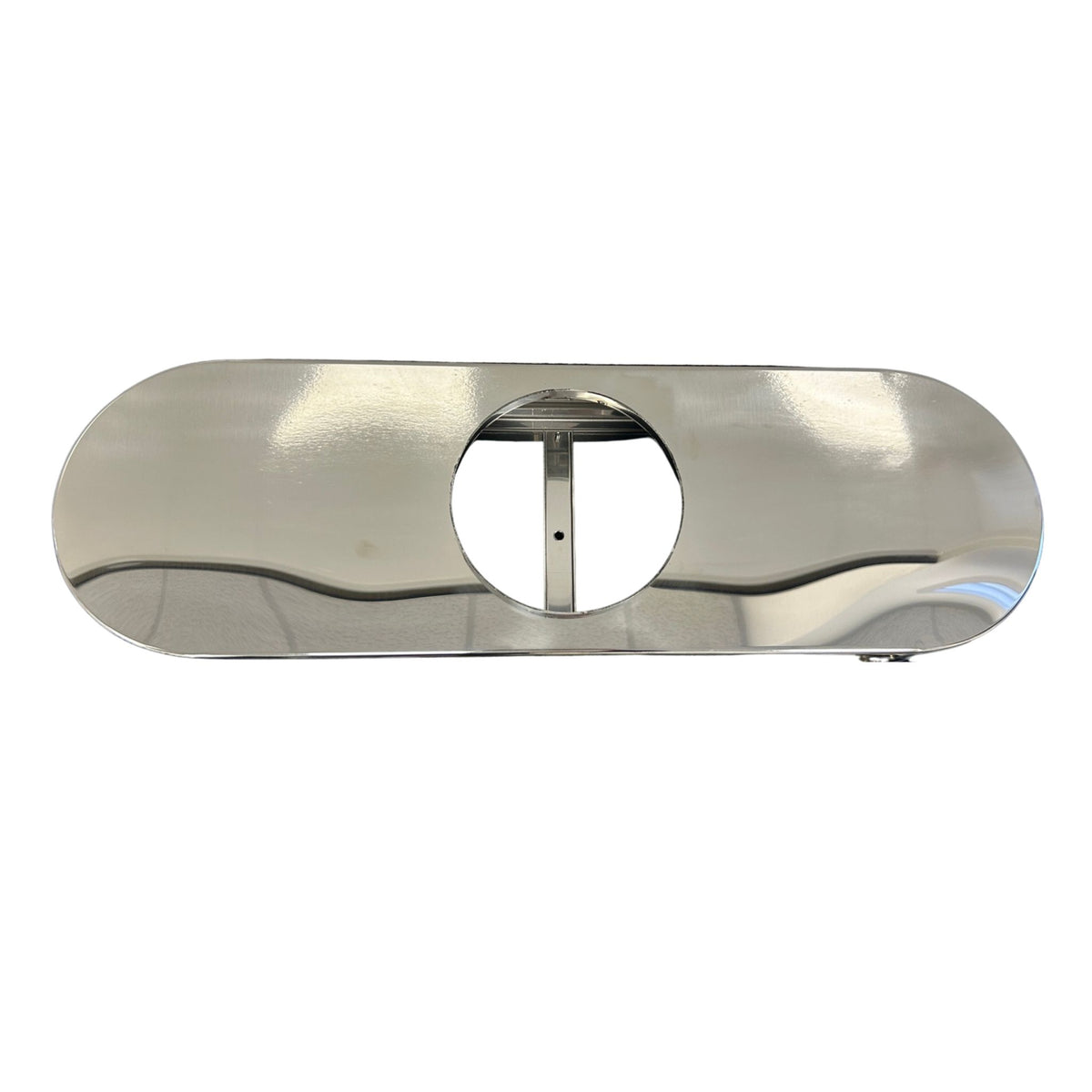 Chrome beer font beam undrilled for custom dispense taps