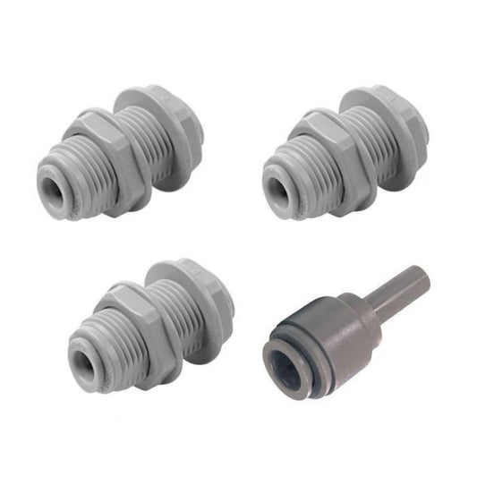 Replacement fittings and tubing for Lindr dispense machine