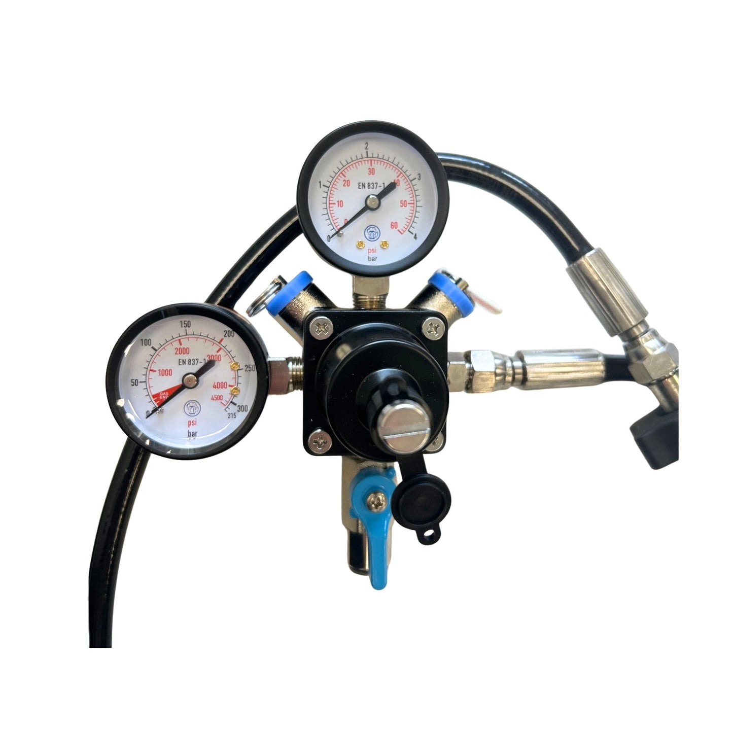 dual gauge mixed gas wall mounted primary 