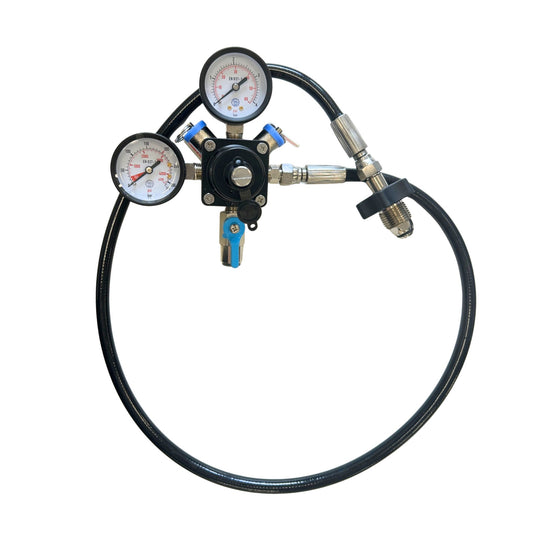 Type B mixed gas wall mounted primary regulator with adjustable pressure for beer dispense systems