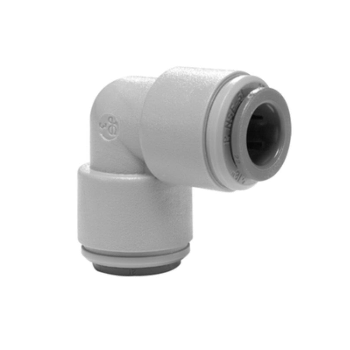 John Guest PI211210S 3/8 x 5/16 inch push-fit reducing elbow