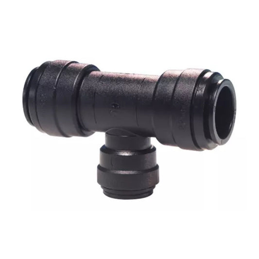 John Guest NC869 15mm x 15mm x 3/8 push-fit metric to imperial adaptor tee