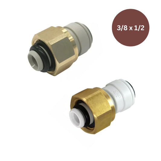 Metal keg coupler fittings