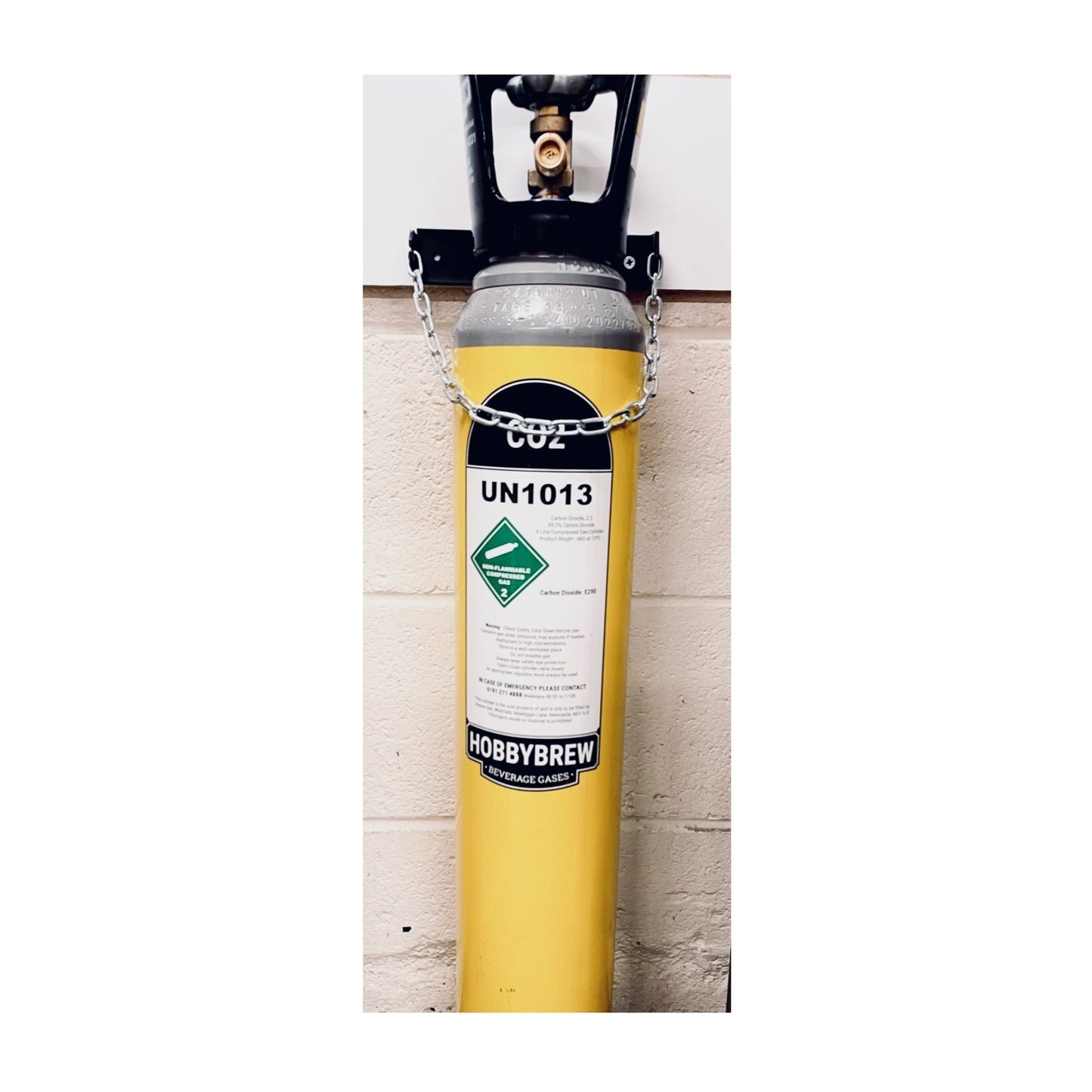 single gas bottle chain