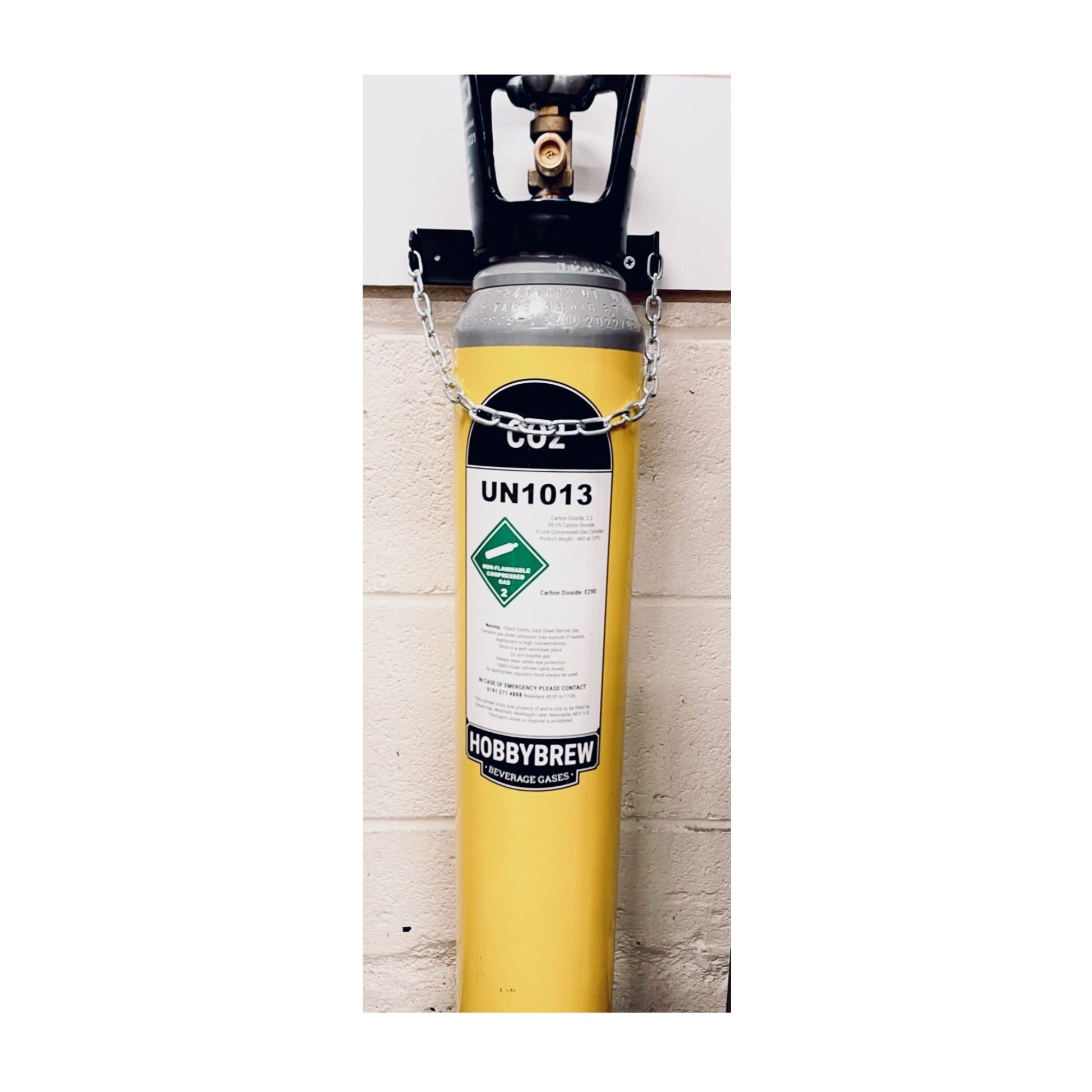 single gas bottle chain