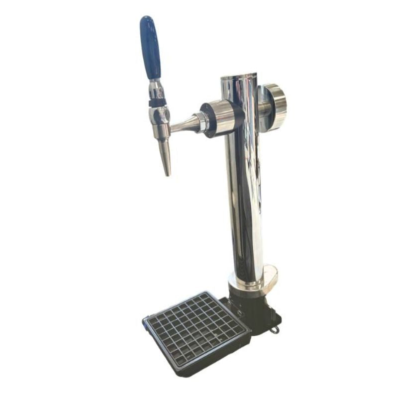 Chrome draught beer font for bar installations