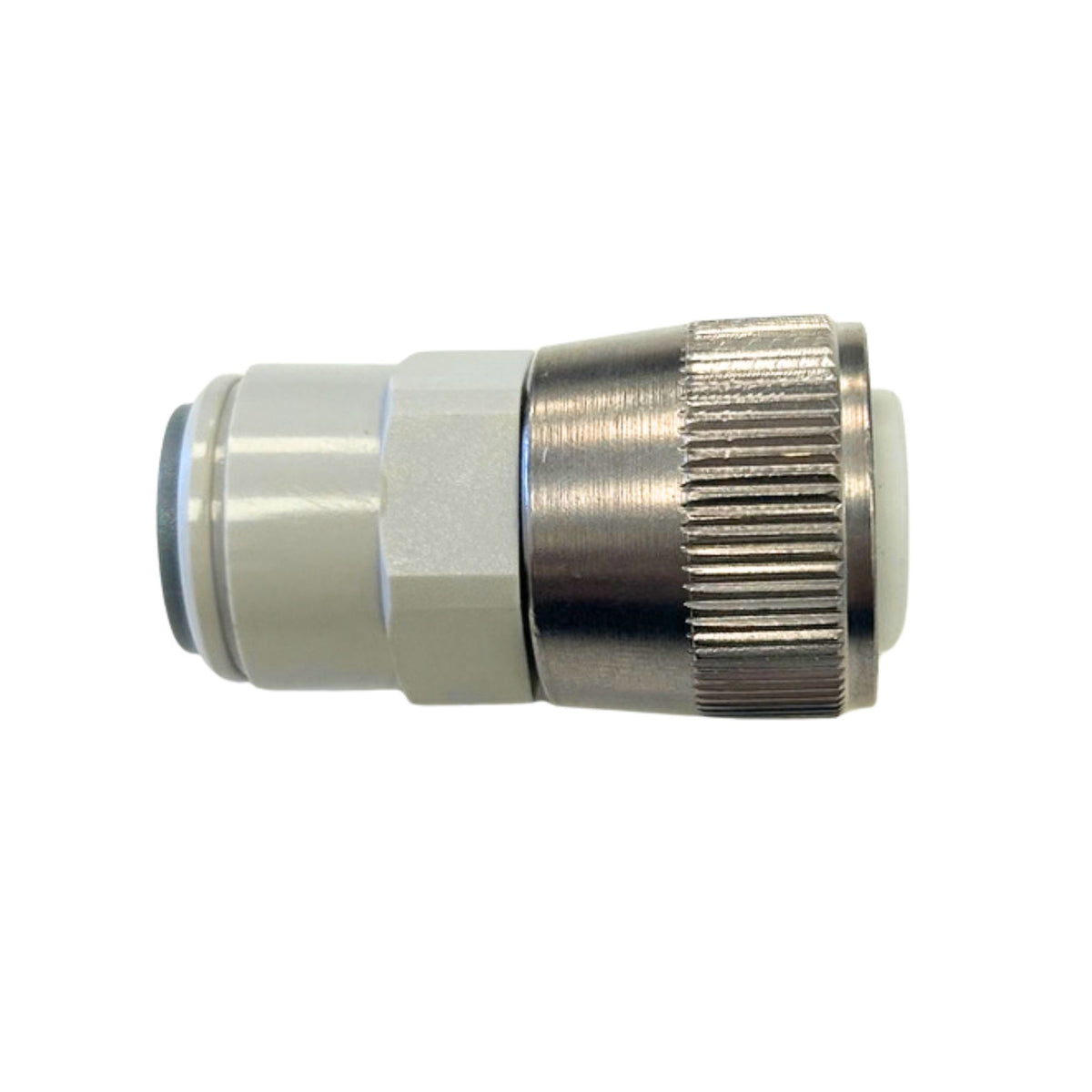 Keg coupler top beer outlet connector for 3/8 inch beer tubing