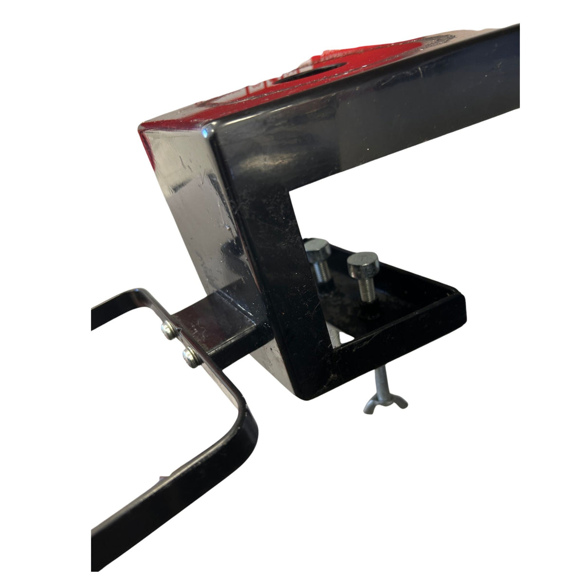 Clamp 2 with 35mm mounting hole, gloss black finish and cosmetic wear