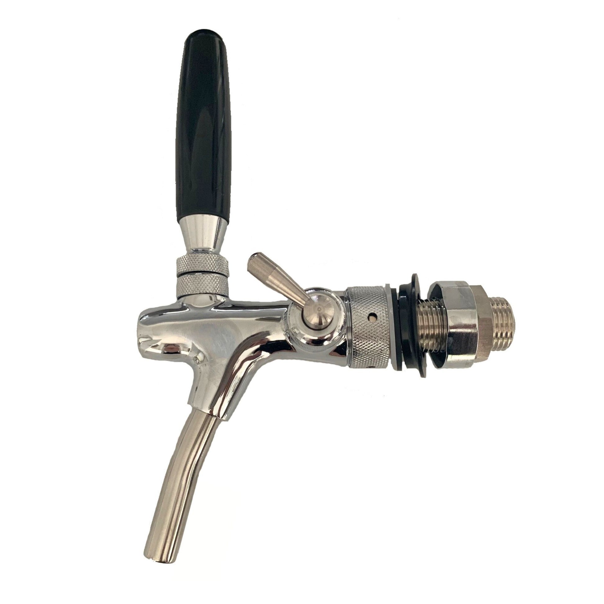 Beer compensator tap with 45-55mm shank