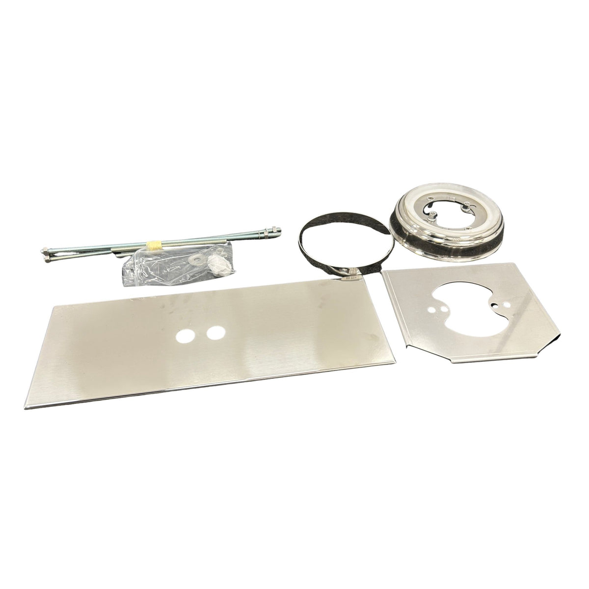 Chrome beer font beam and connection mounting kit