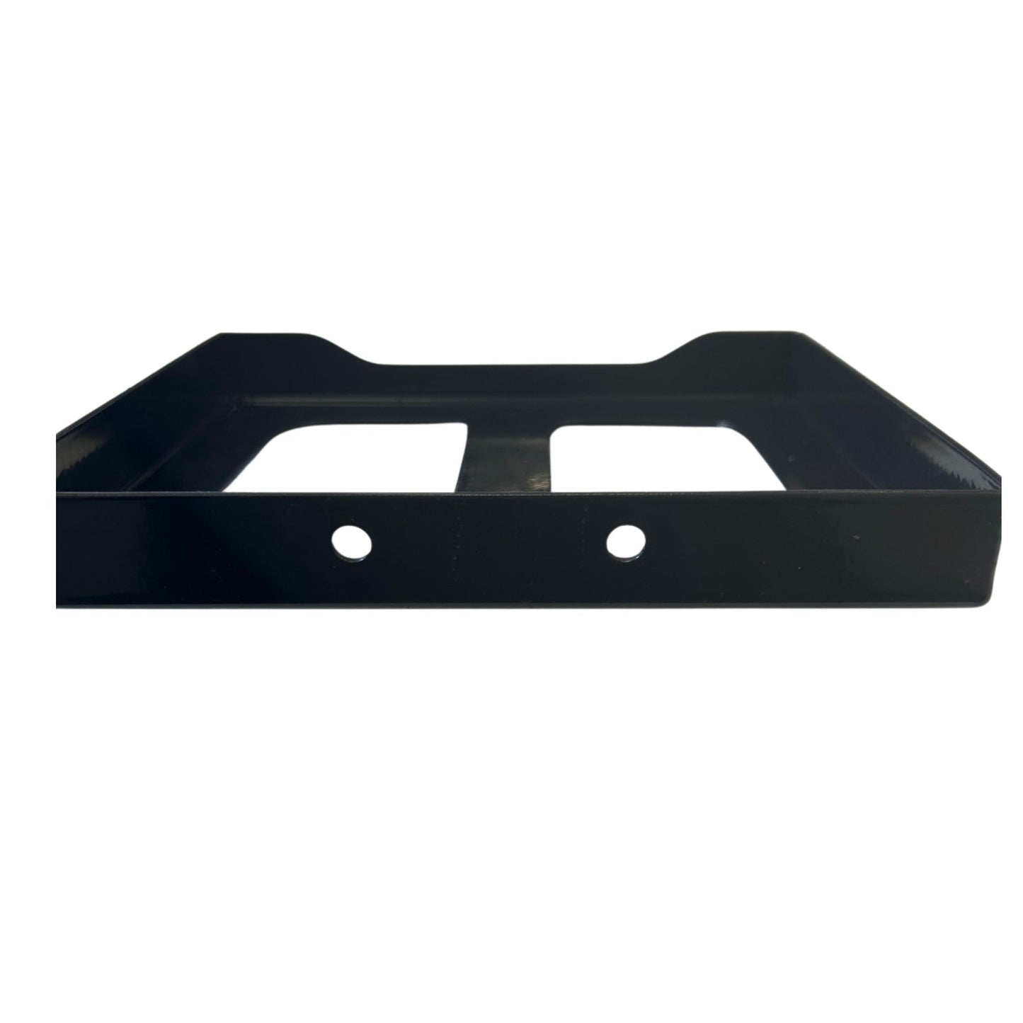 Beer dispense drip tray and compatible mounting bracket