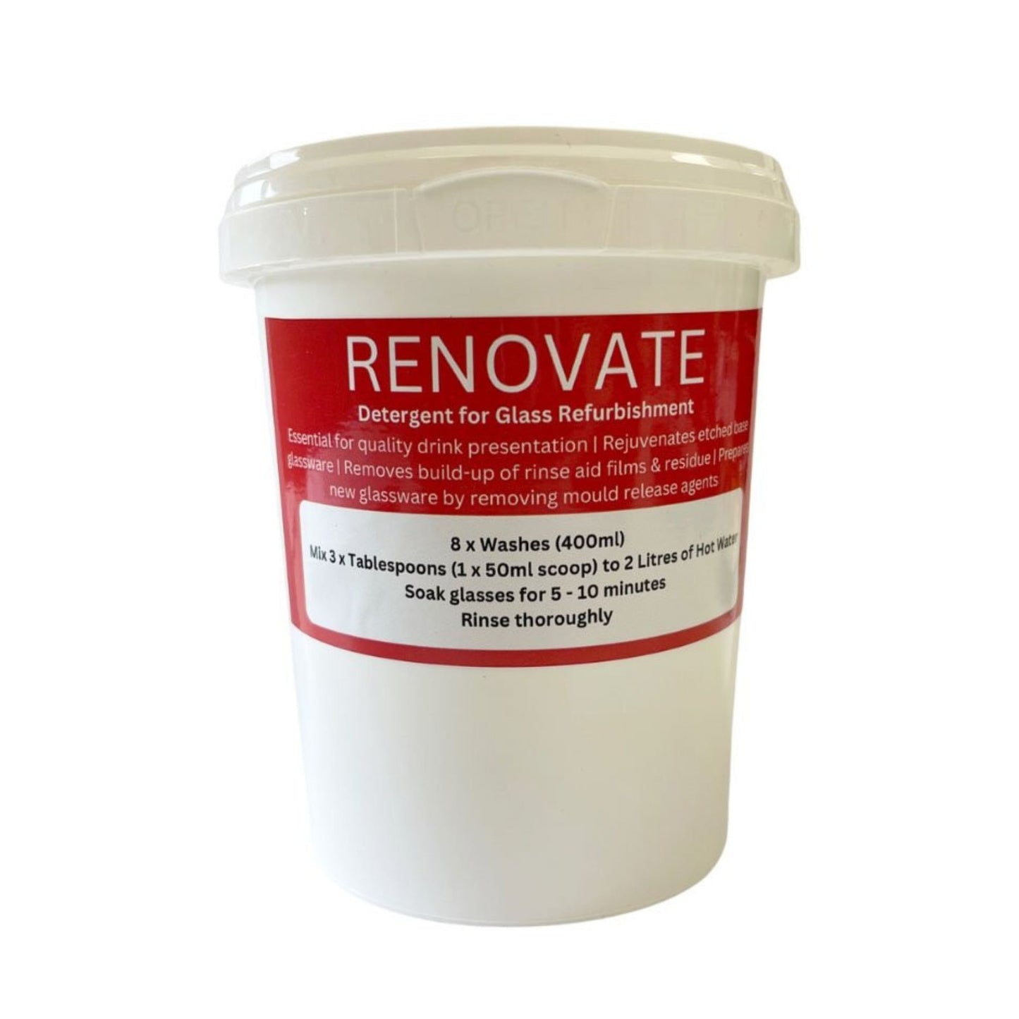 glass renovate powder
