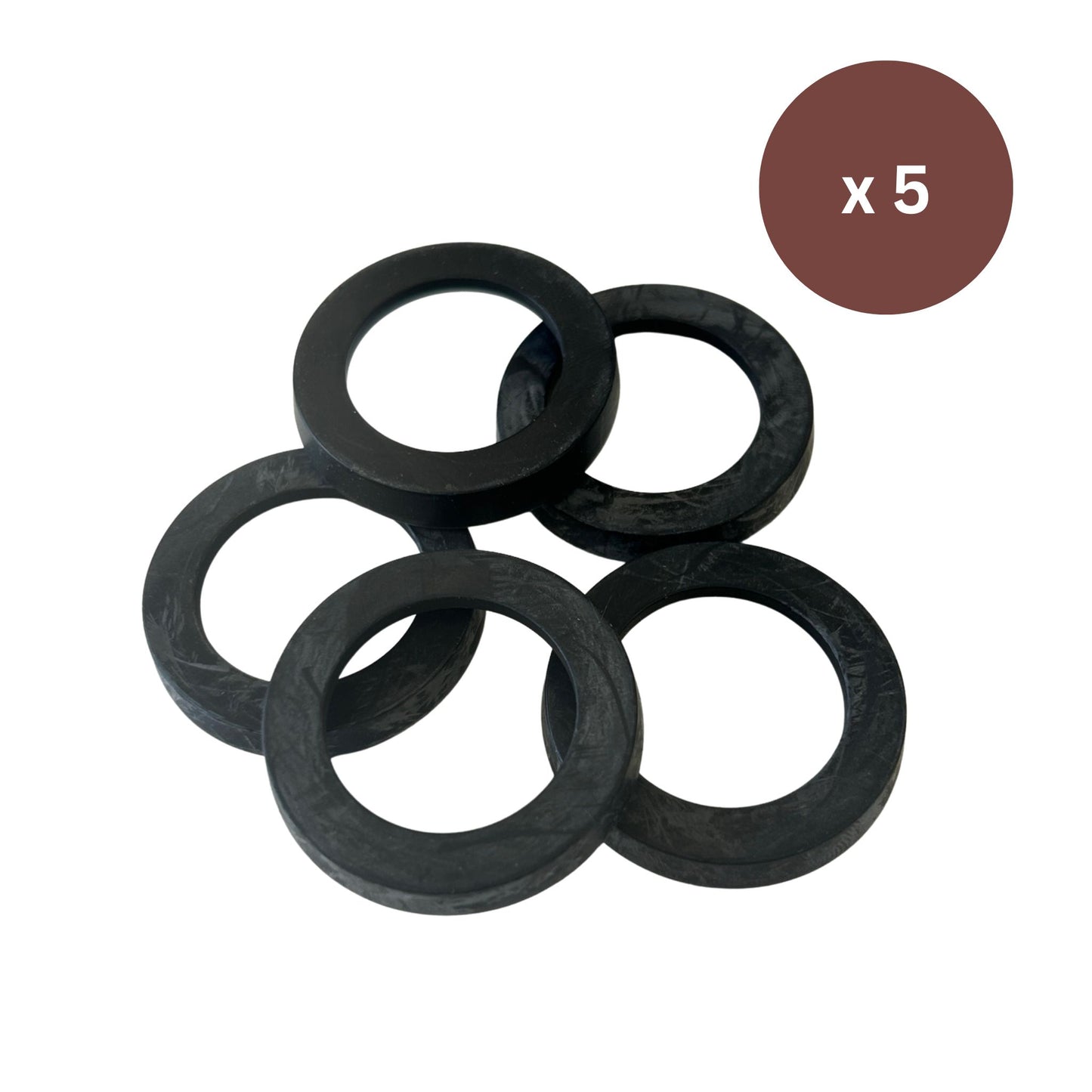 Pack of 5 replacement coupler seals for sankey micromatic