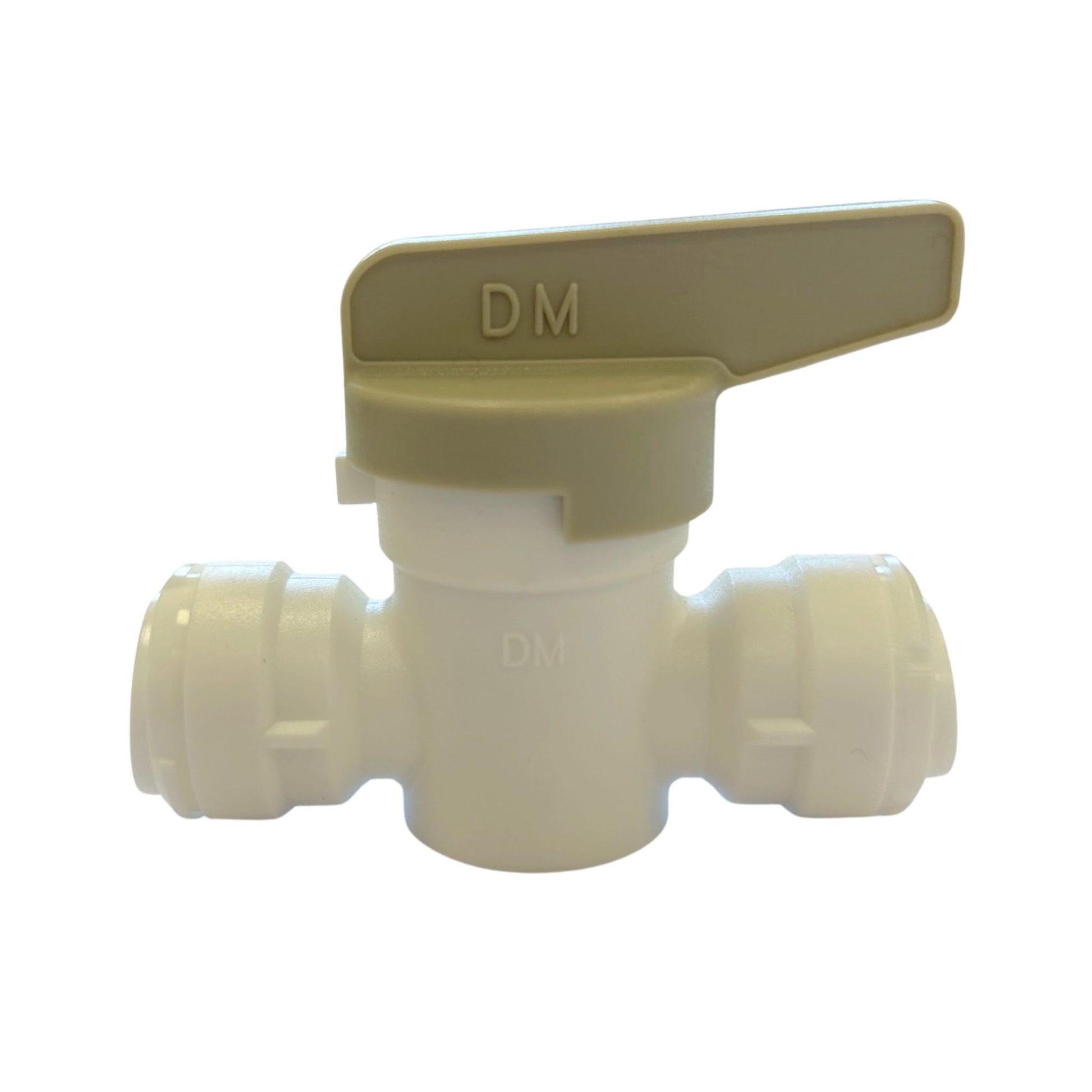 3/8 push fit hand valve union connector