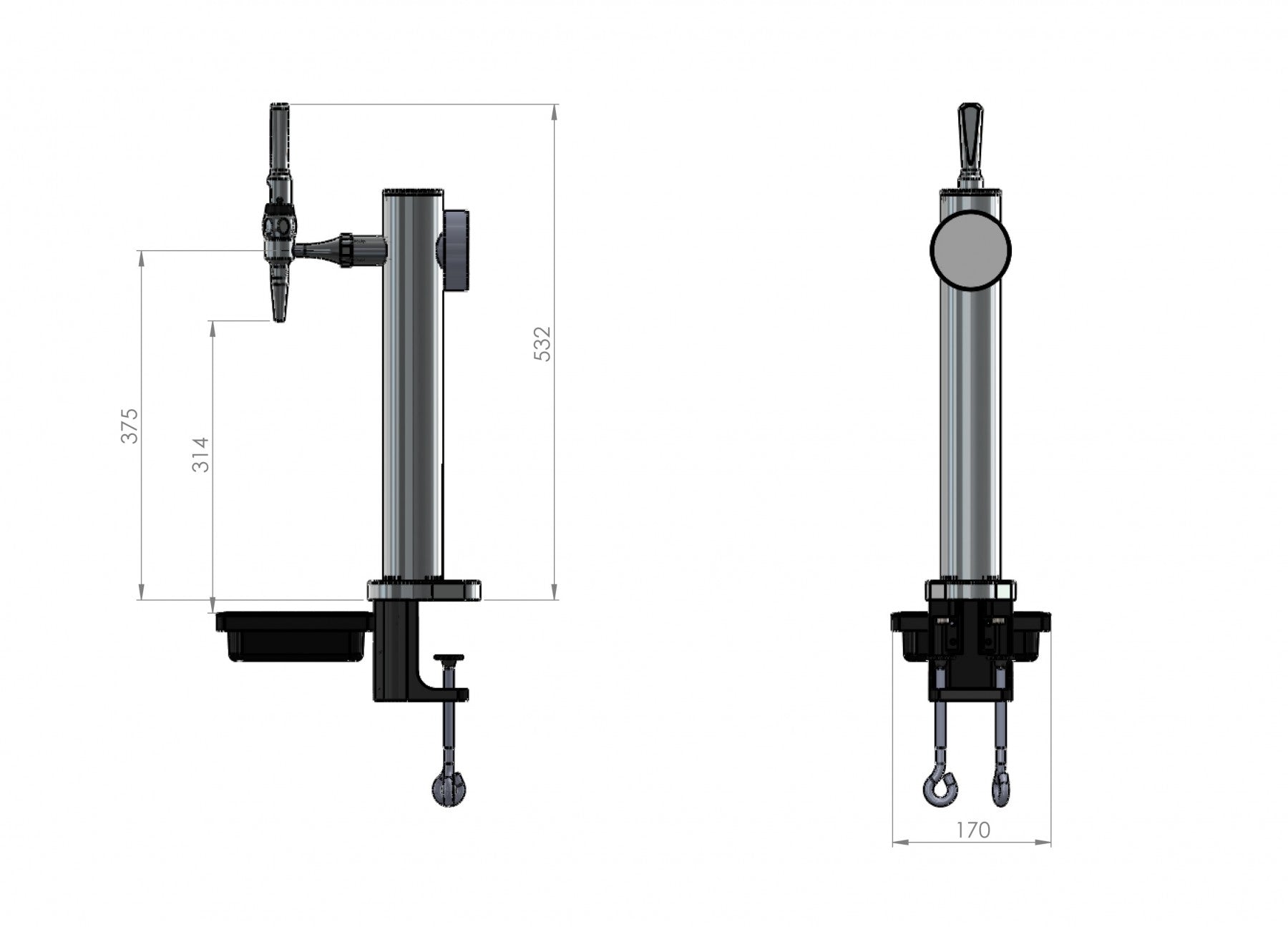 beer tap font 