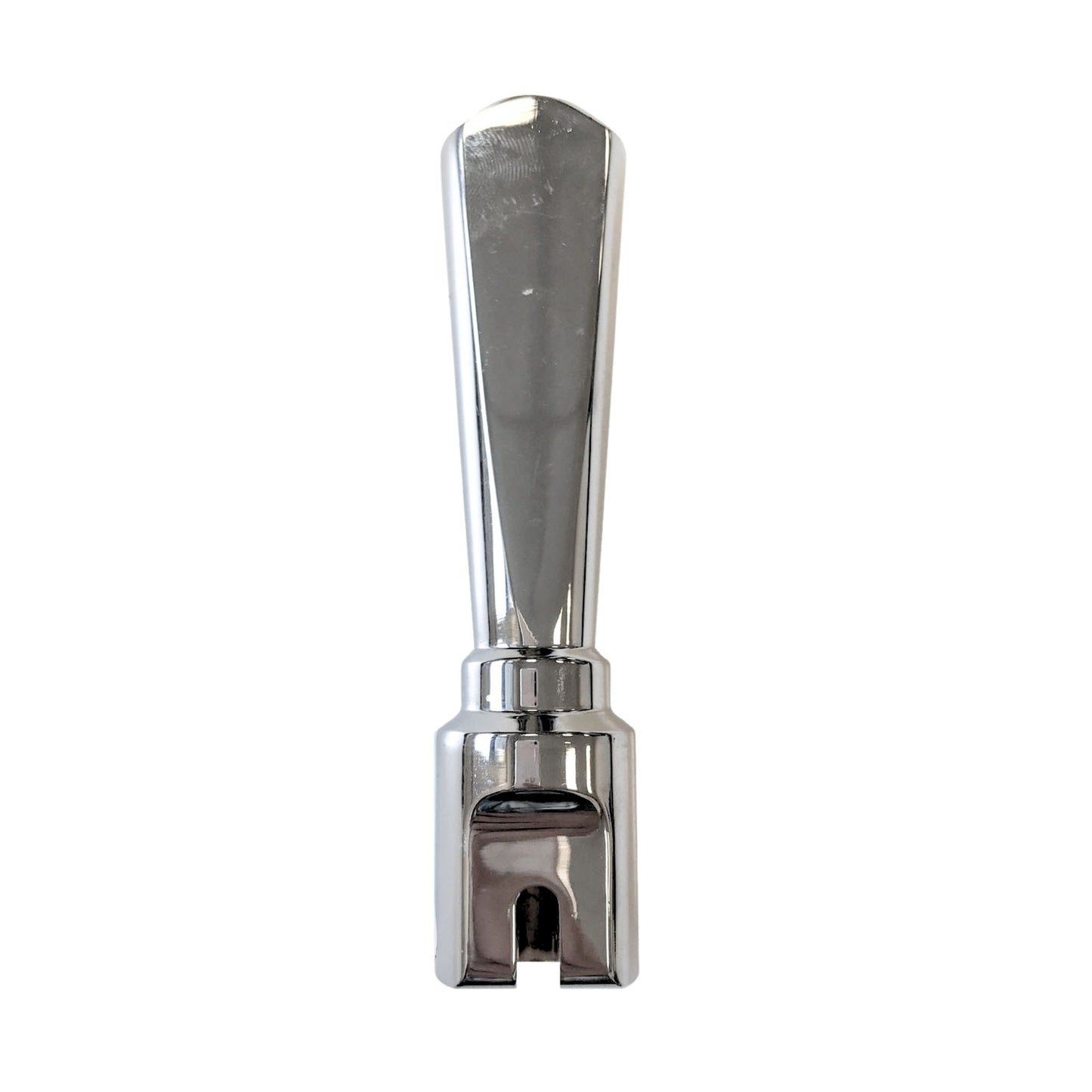 short chrome handle for elegance tap