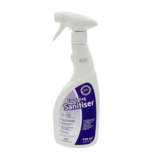 Tap & Keg Sanitiser Spray 750ml