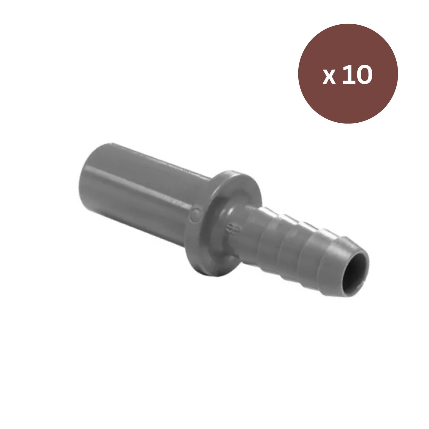 Push fit hose connector for beer and water lines