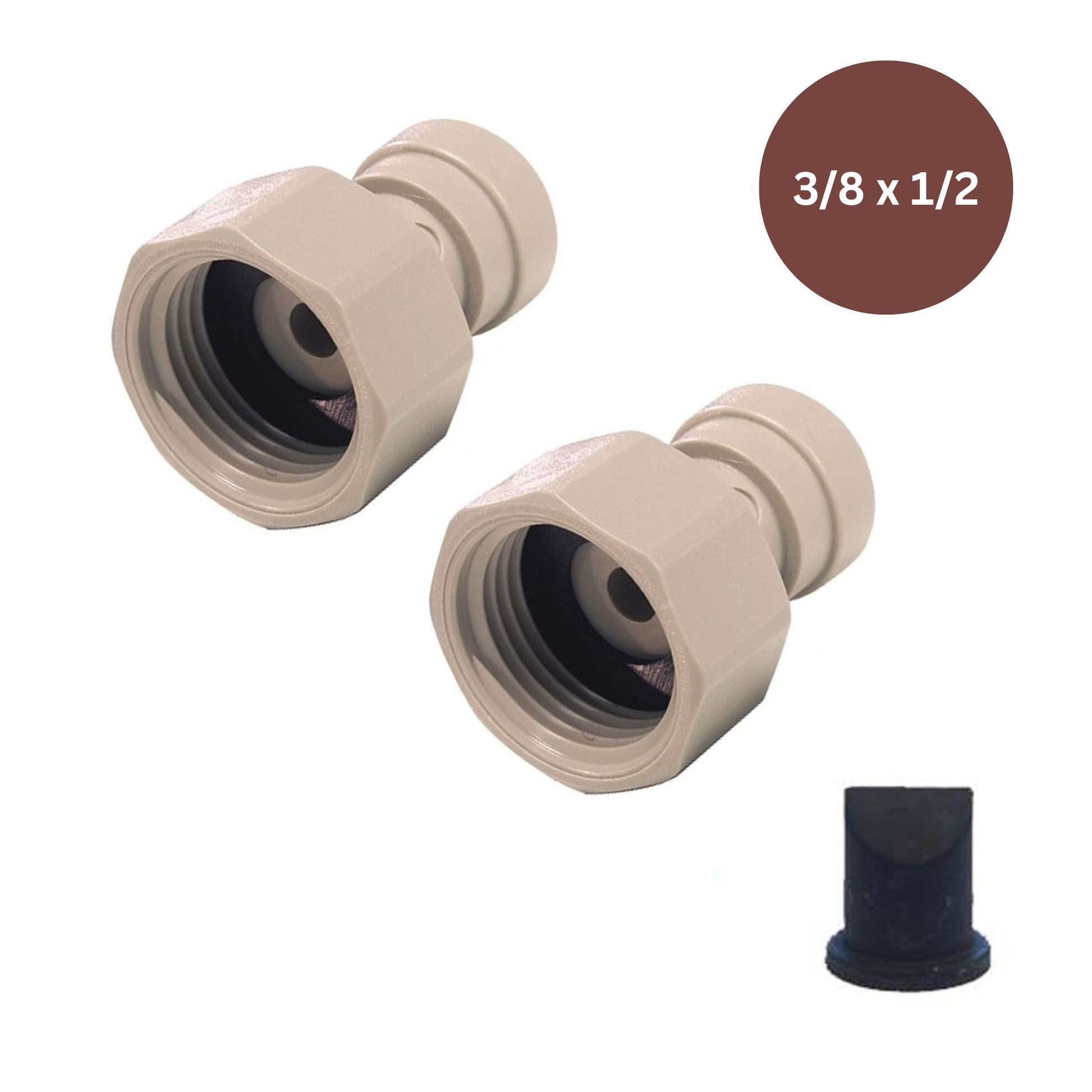 Set of beer keg coupler fittings universal 