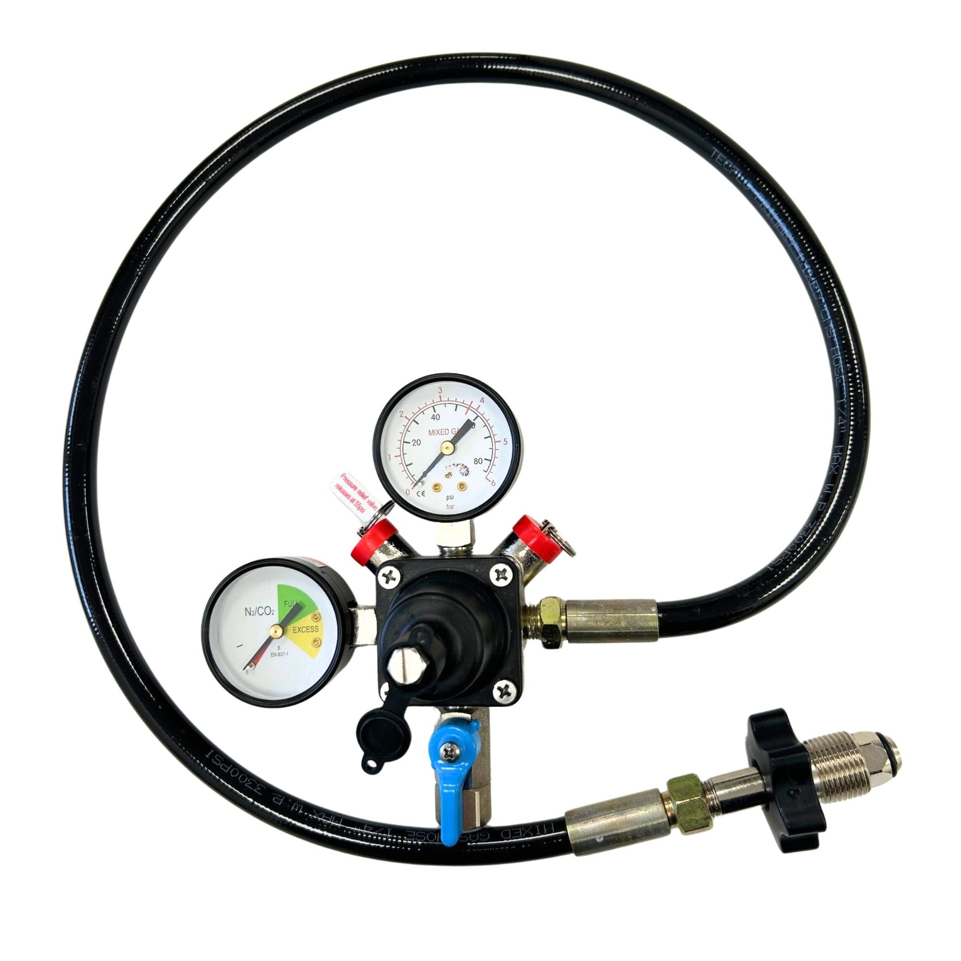 mixed gas wall mounted beer regulator